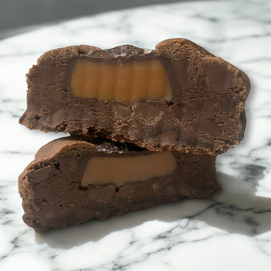 Dark Chocolate Sea Salt Caramel Ney York Cookie (150g)